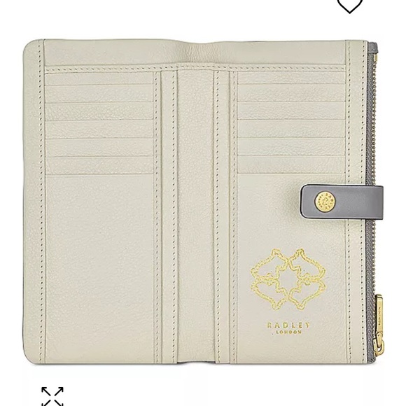 Radley London Larkswood 2.0 Bifold Wallet Color: Soft Grey - Picture 2 of 8